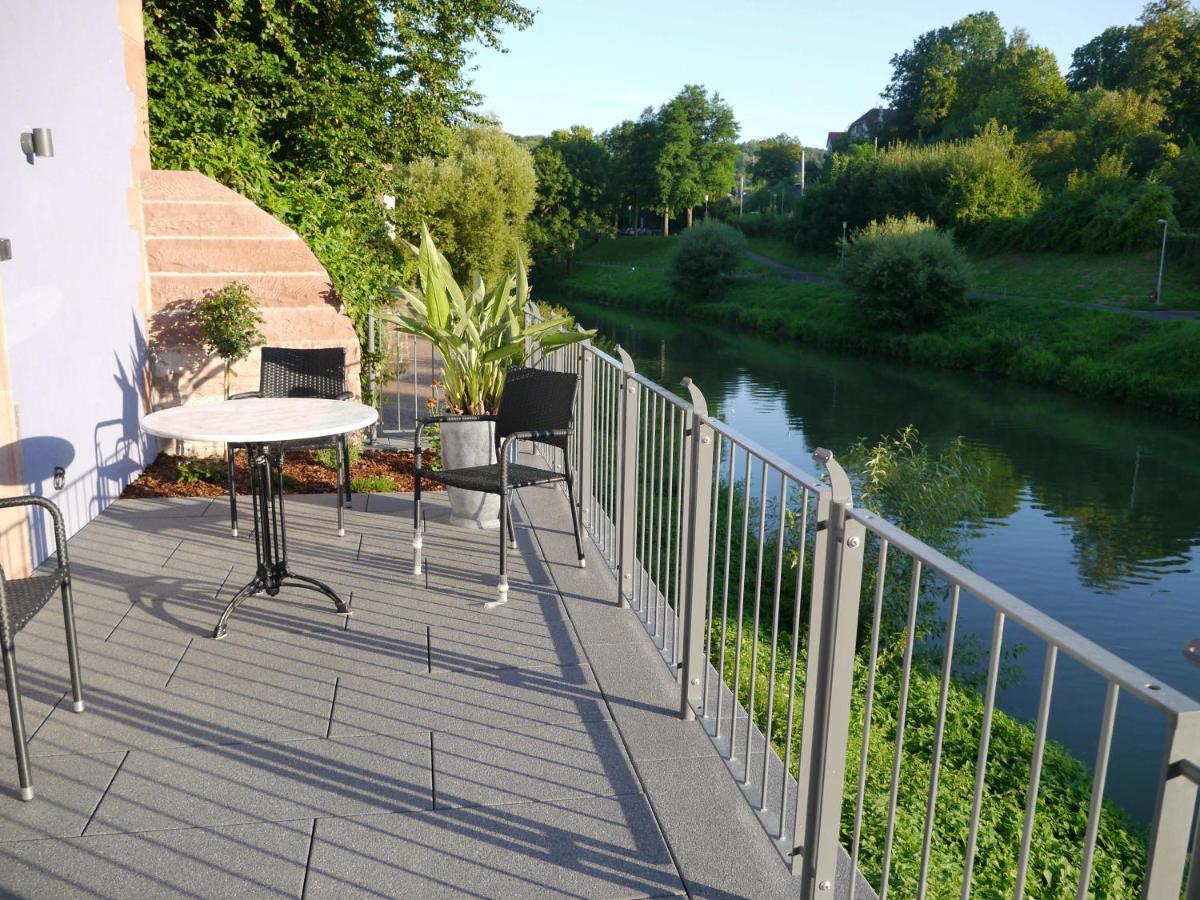 Tauberterrasse Appartement Wertheim Buitenkant foto